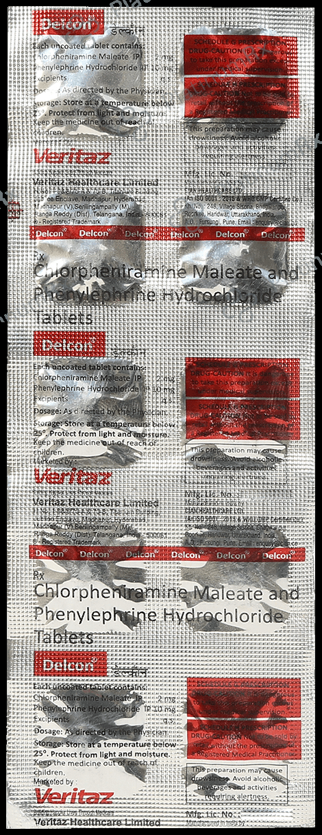 Delcon 12mg Tablet 10s