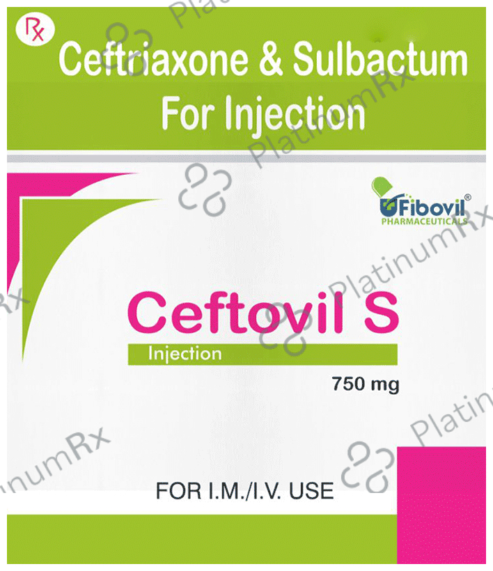 Ceftovil-S 750mg Injection