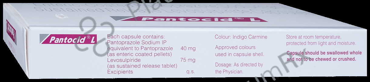 Pantocid L 75/40mg Capsule SR 10s