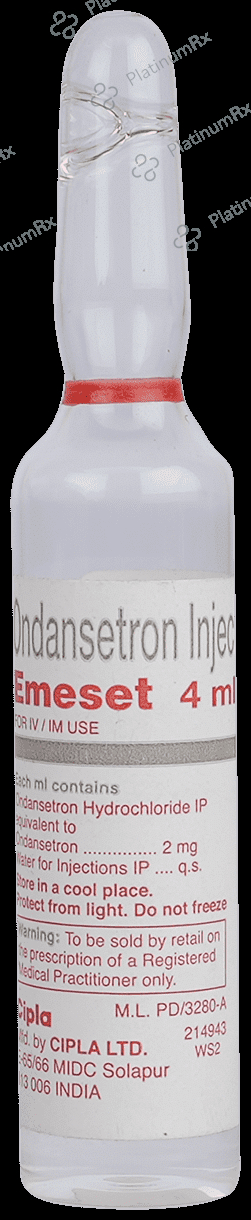 Emeset 2mg/ml Injection (1*4ml Ampoule)