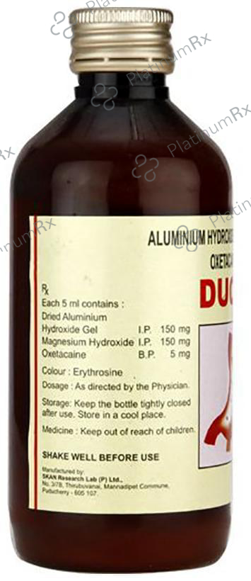 Ducaine Suspension Sugar Free