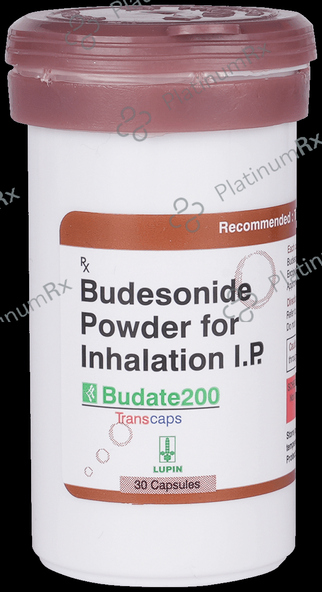 Budate 200mcg Transcaps 30s