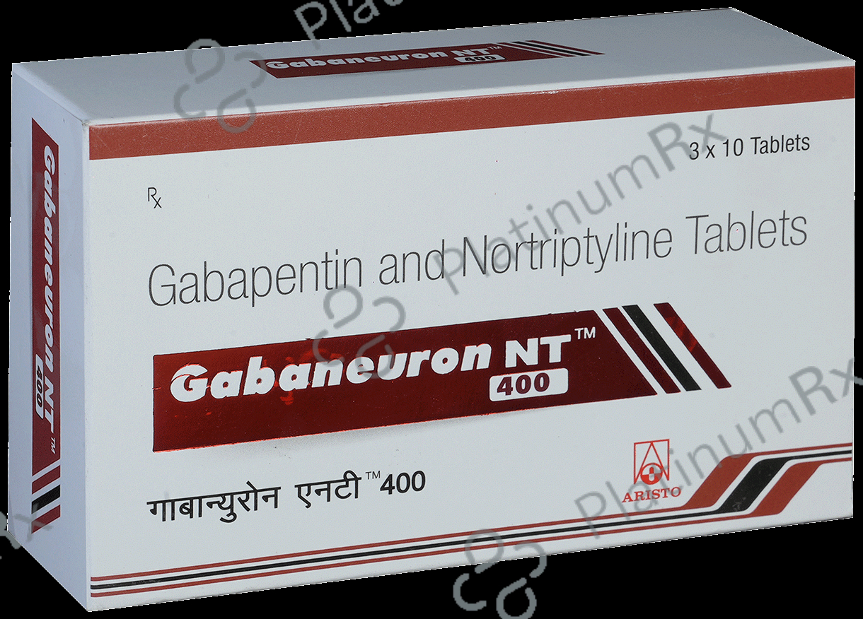 Gabaneuron NT 400/10mg Tablet 10s