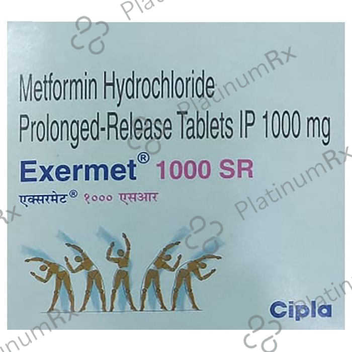 Exermet 1000mg Tablet SR 15s