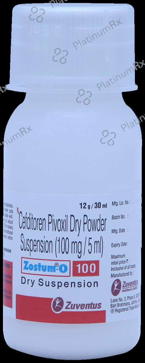 Zostum O 100mg Dry Syrup 30ml