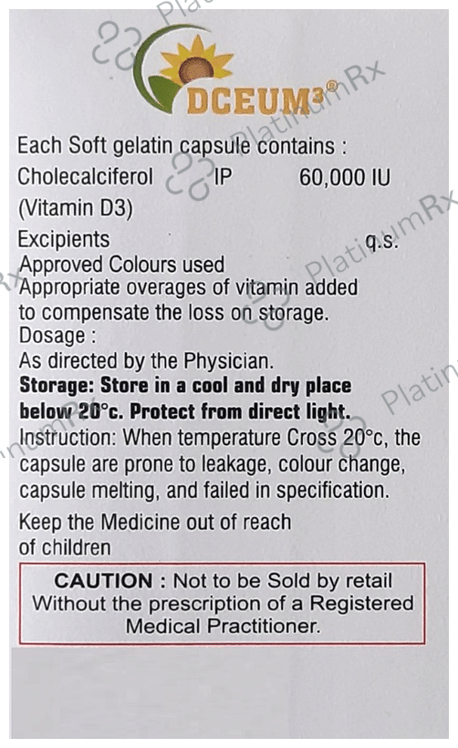 Dceum 3 Softgel Capsule