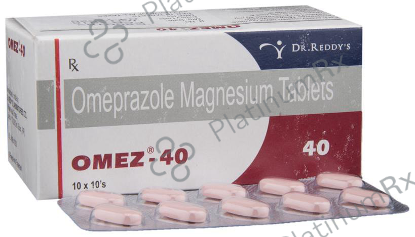 Omez 40mg Tablet 10s