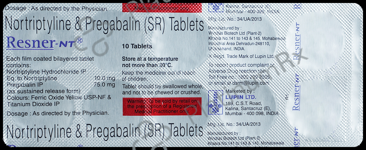 Resner-NT Tablet SR