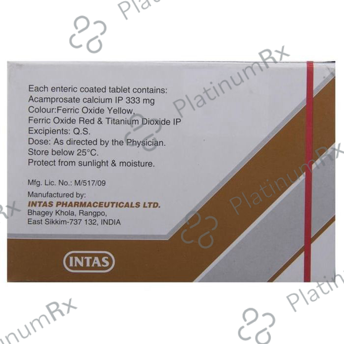 Acamptas 333mg Tablet 6s