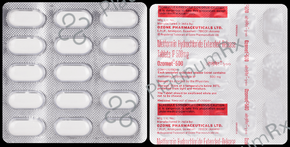 Ozomet ER 500mg Tablet 15s