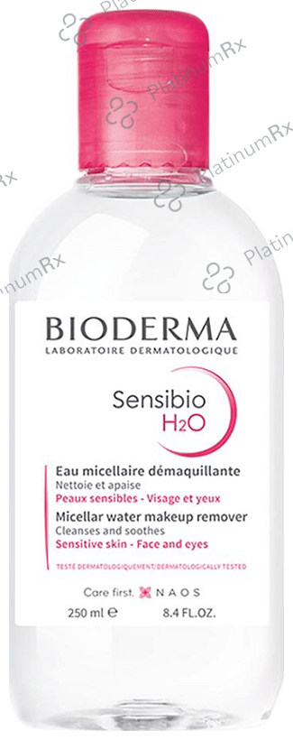 Bioderma Sensibio H2O Make-up Removing Micellar Water & Cleanser - For Sensitive Skin 250 ml