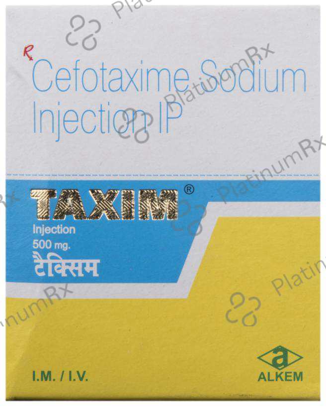 Taxim 500mg Injection 2ml