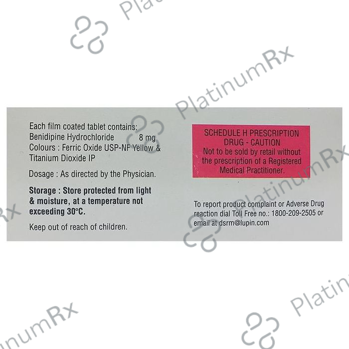 Benipath 8 Tablet