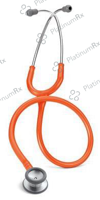 3M Littmann Classic II Pediatric Stethoscope, Orange Tube, 28 inch, 2155