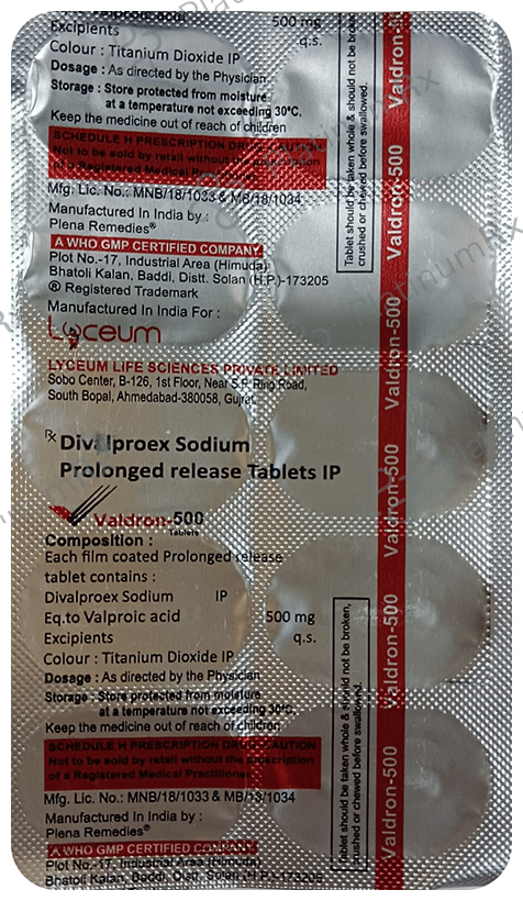 Valdron 500 Tablet ER