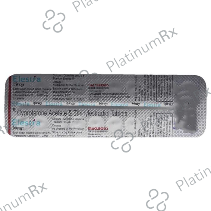 Elestra 2/0.035mg Tablet 21s