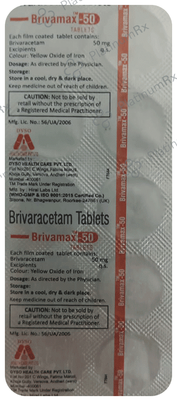 Brivamax 50 Tablet