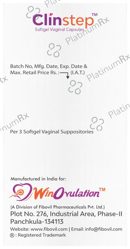 Clinstep Softgel Vaginal Capsule