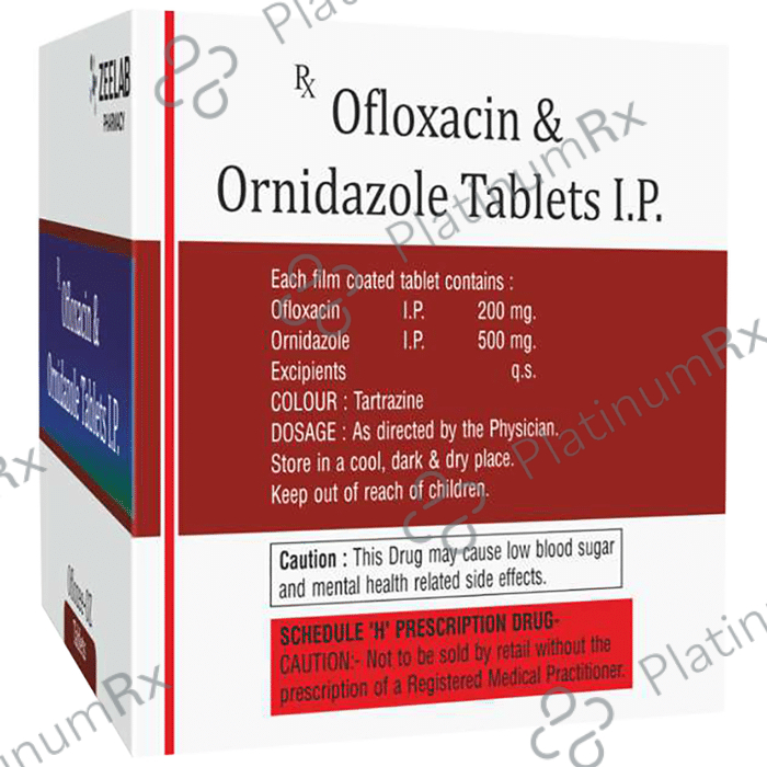 Oflozee-OZ Tablet