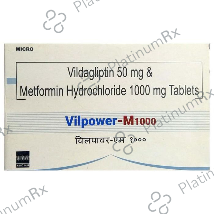 Vilpower M 1000mg Tablet 10s