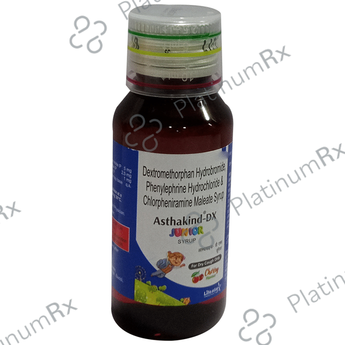 Asthakind DX Cherry Junior Syrup 60ml