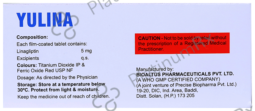 Yulina 5mg Tablet