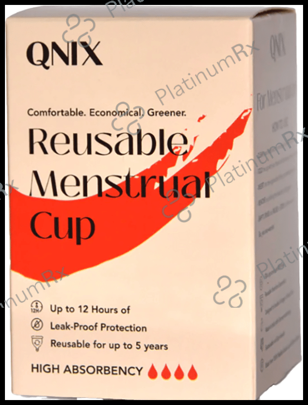 QNIX Reusable Menstrual Cup Small 1 Unit