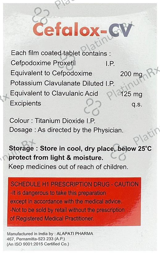 Cefalox CV Tablet