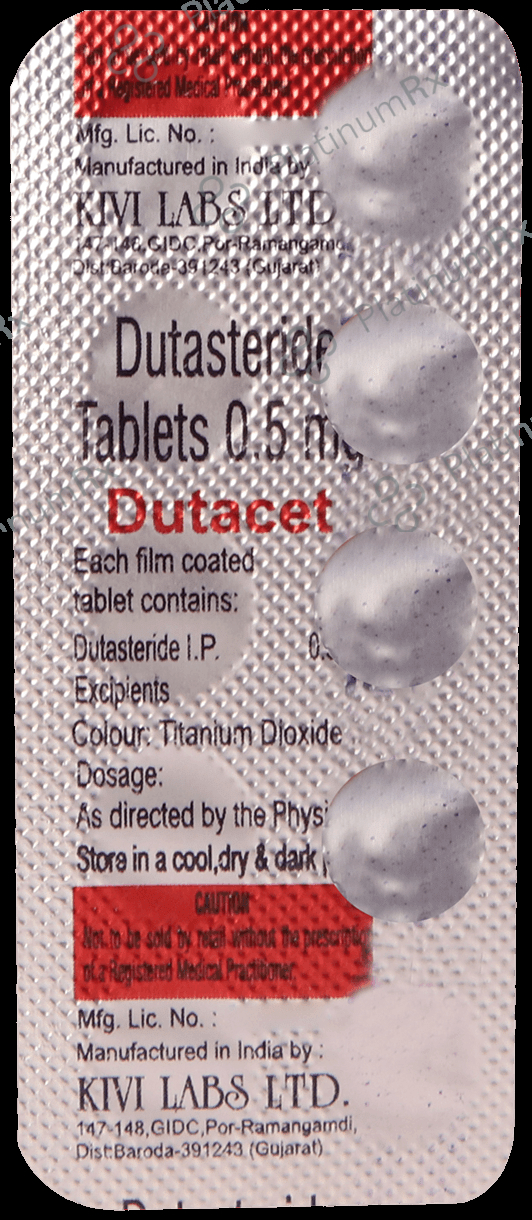Dutacet 0.5mg Tablet