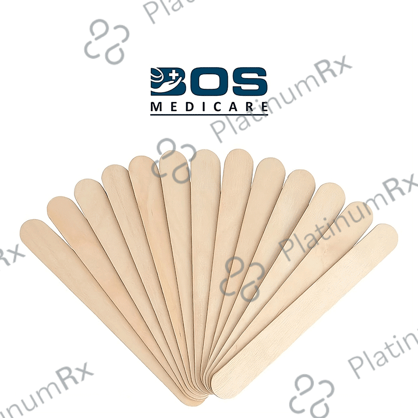 Bos Medicare Surgical Non-Sterile Standard Wooden Tongue Depressor