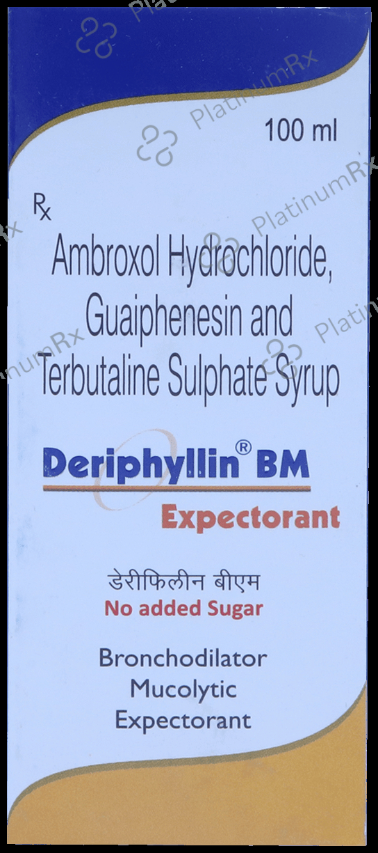 Deriphyllin BM 30/50/1.25mg Expectorant 100ml