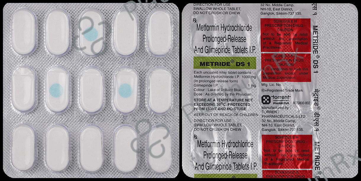 Metride DS 1 Tablet PR 15 Tablet PR