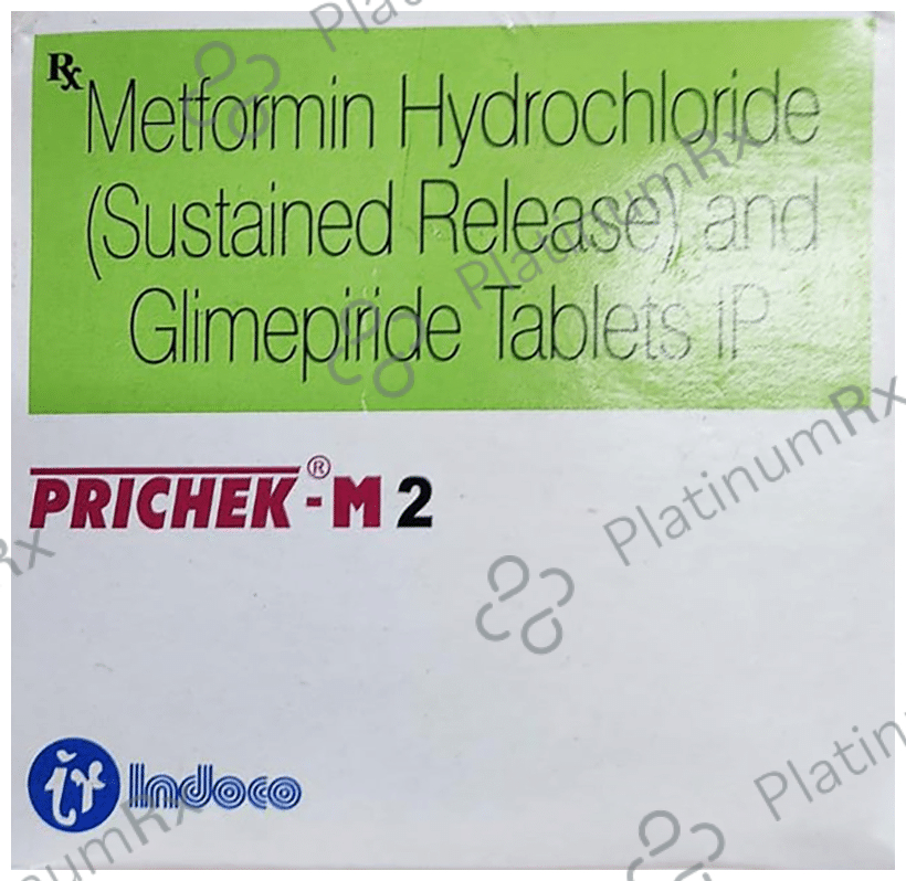 Prichek M 2/500mg Tablet SR 15s