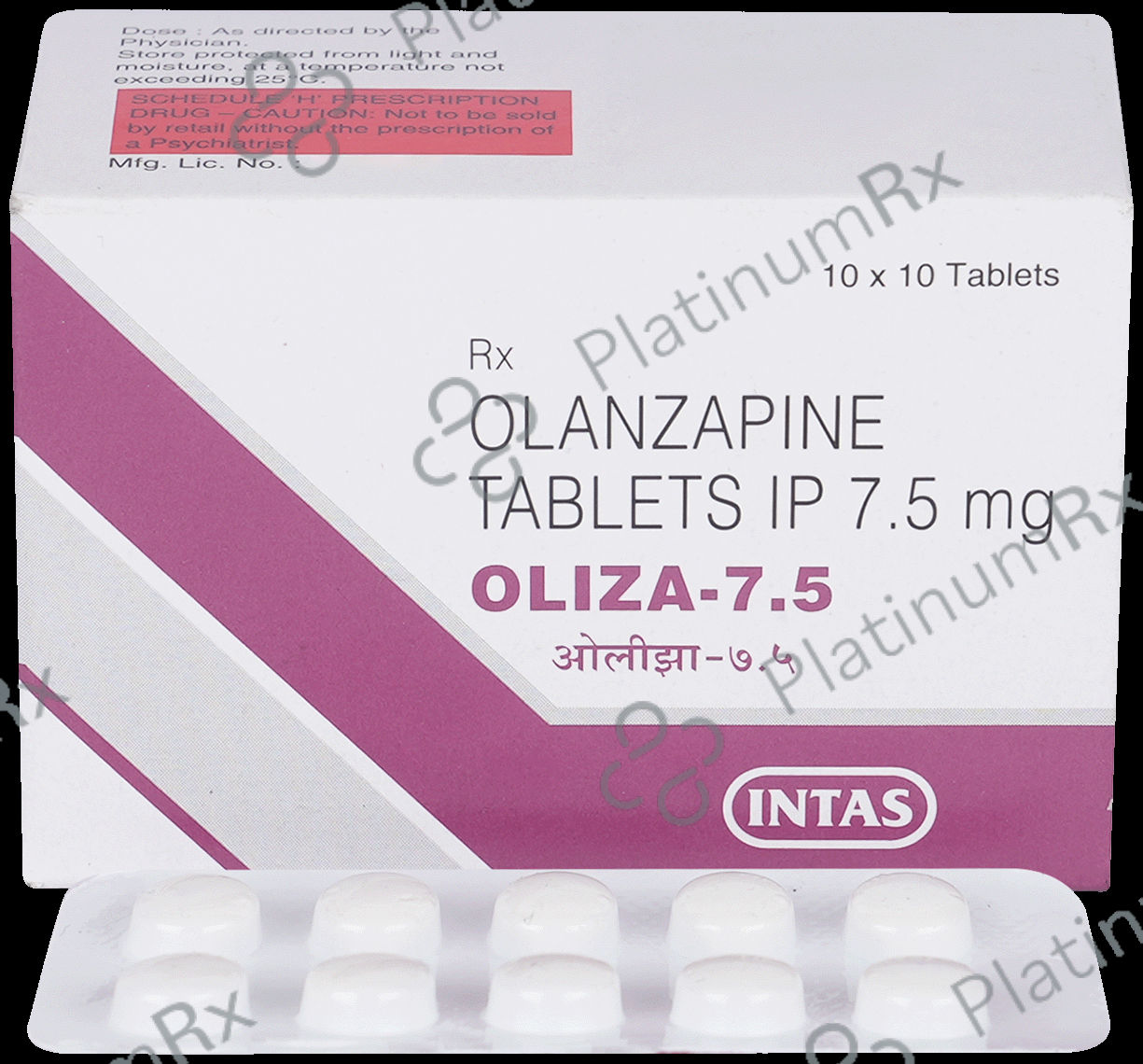 Oliza 7.5mg Tablet 10s