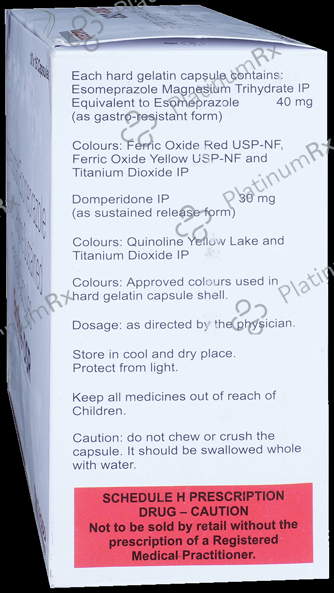 Esofine DSR 30/40mg SR Capsule 15s