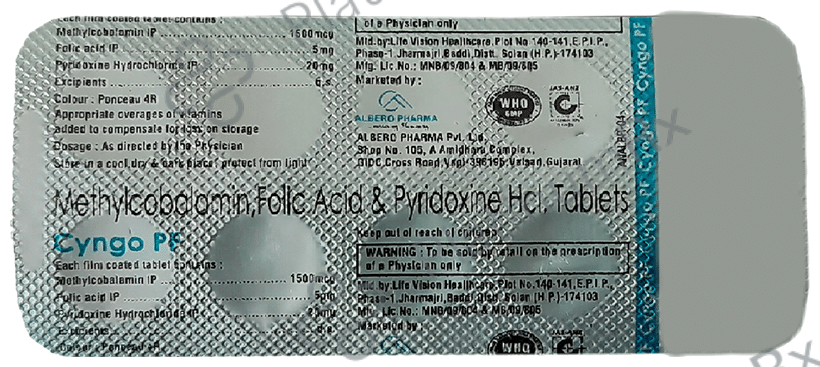 Cyngo PF Tablet