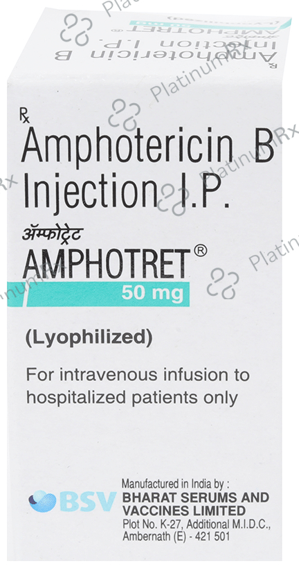 Amphotret 50mg Injection