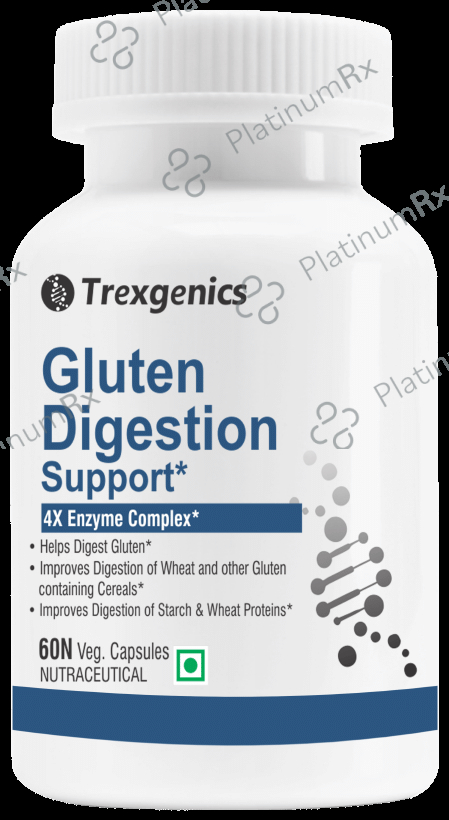 Trexgen Gluten Digestion Support Veg Capsule