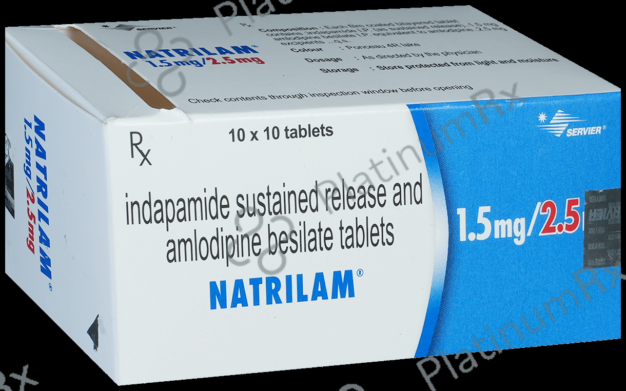 Natrilam 2.5/1.5mg Tablet SR 10s