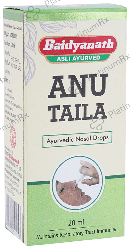 Baidyanath (Jhansi) Anu Taila Ayurvedic Nasal Drop