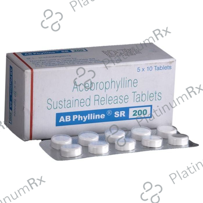 AB Phylline SR 200mg Tablet 10s