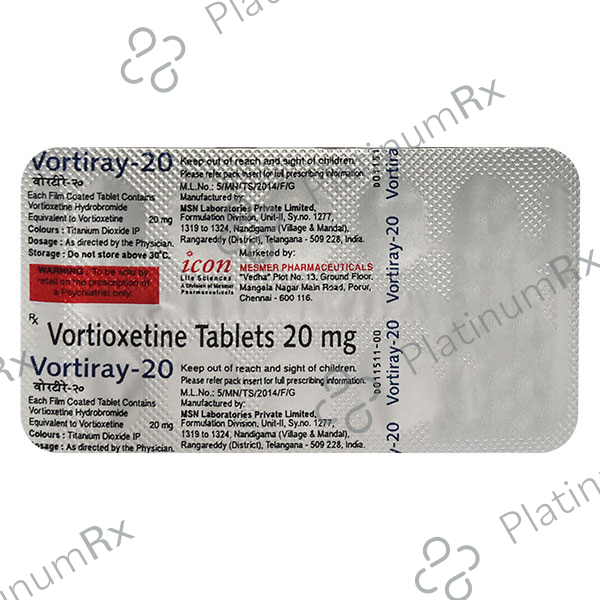 Vortiray 20mg Tablet 10s