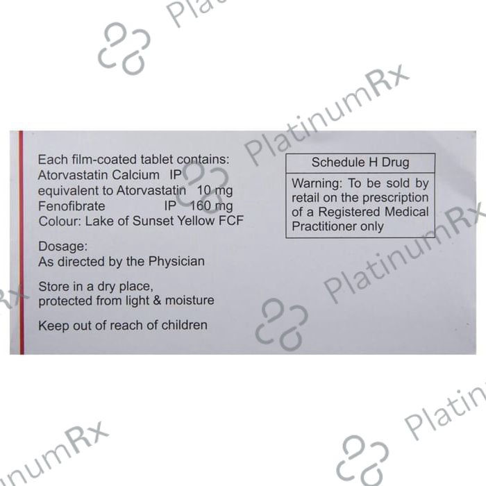Xtor F 10/160mg Tablet 10s