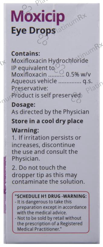 Moxicip 0.5% Eye Drop 5ml