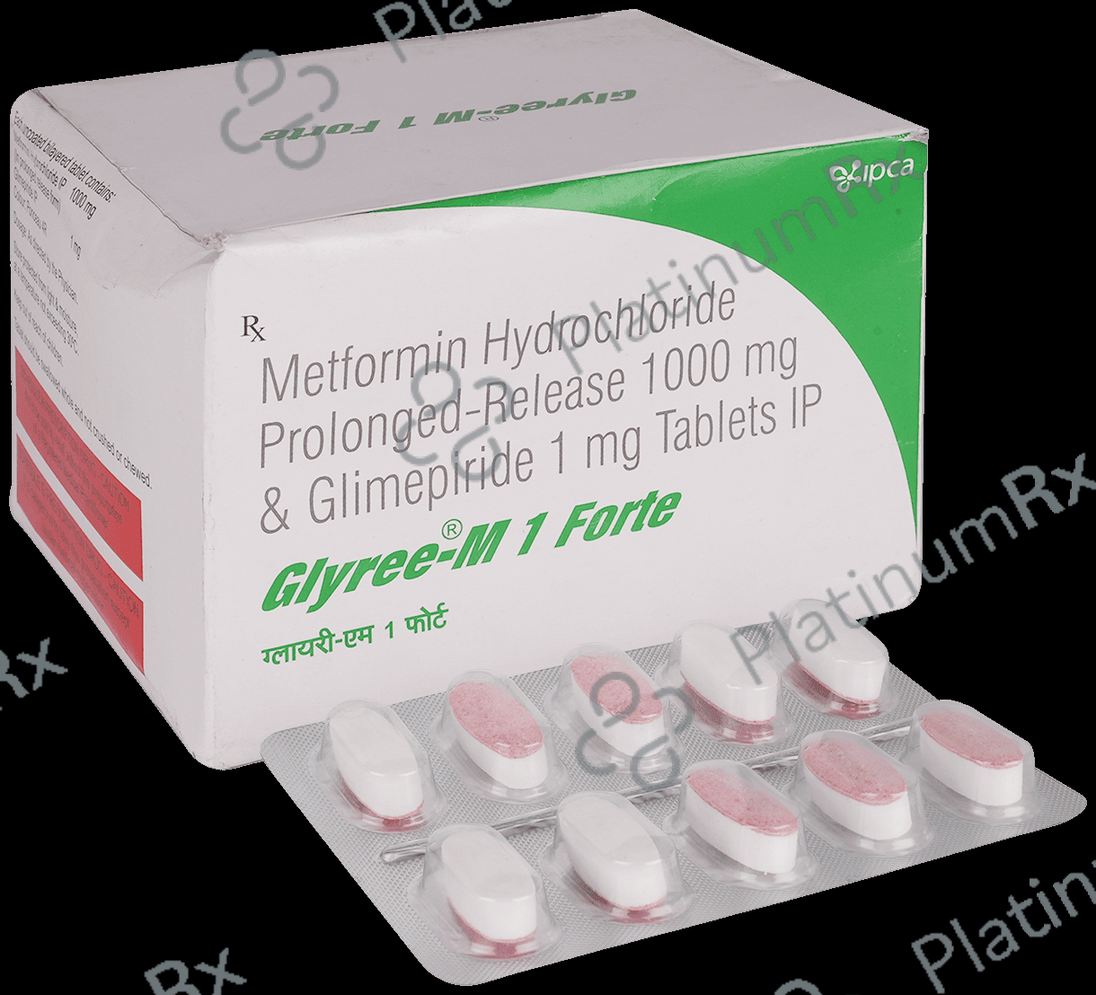 Glyree M 1/100mg Forte Tablet PR 10s