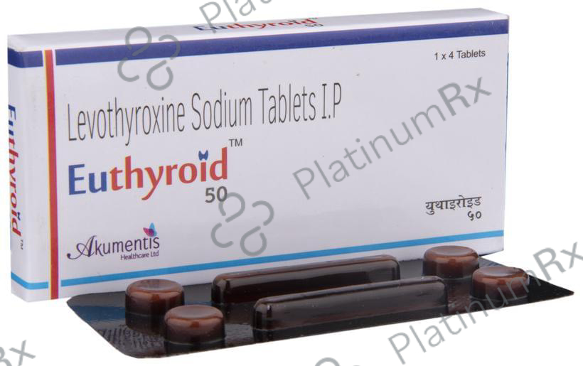 Euthyroid 50 350mcg Tablet 4s