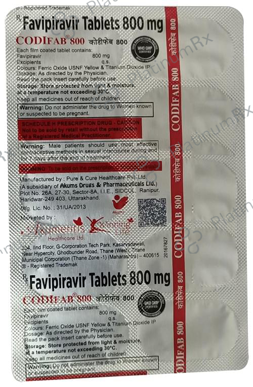 Codifab 800 Tablet
