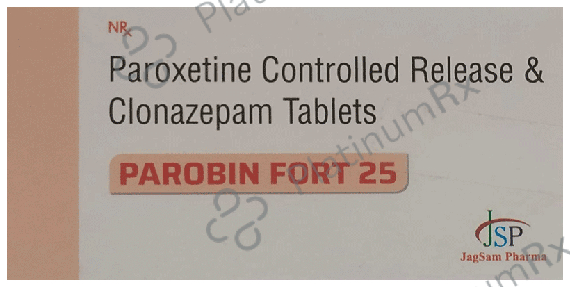 Parobin Fort 25mg/0.5mg Tablet