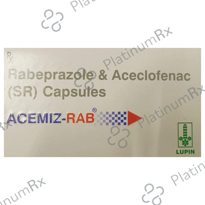 Acemiz Rab 200mg/20mg Capsule SR
