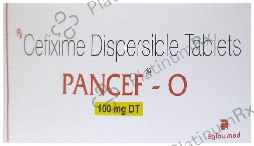 Pancef-O 100mg DT Tablet